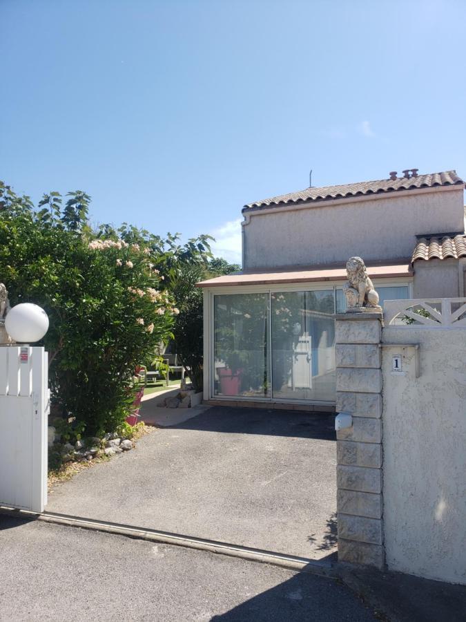 Reve Bleu, Maison T3 Frontignan Plage Avec Jardin, Mer A 250M, Clim & Parking Buitenkant foto