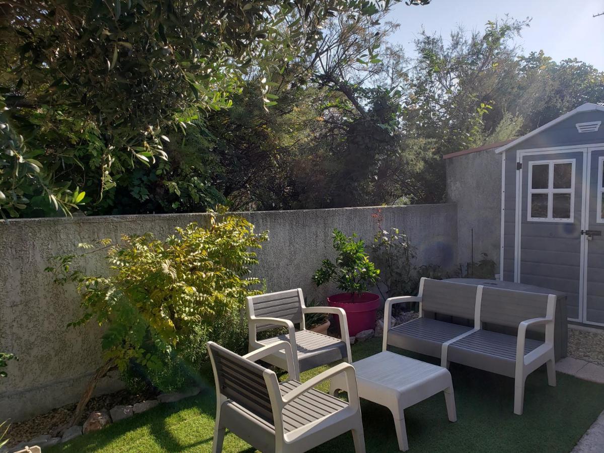 Reve Bleu, Maison T3 Frontignan Plage Avec Jardin, Mer A 250M, Clim & Parking Buitenkant foto